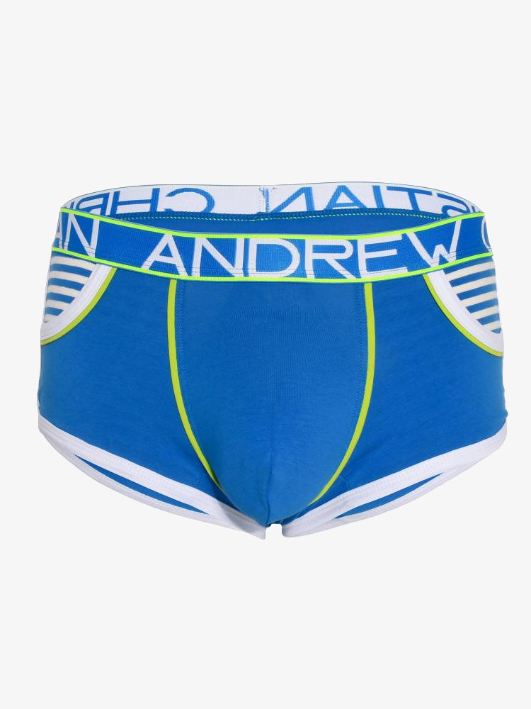 Andrew Christian 92592 Almost Naked Pocket Boxer Electric Blue 1