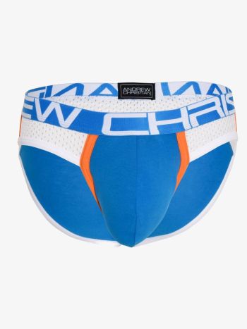 Andrew Christian 92604 Show It Sports Mesh Brief Electric Blue 1