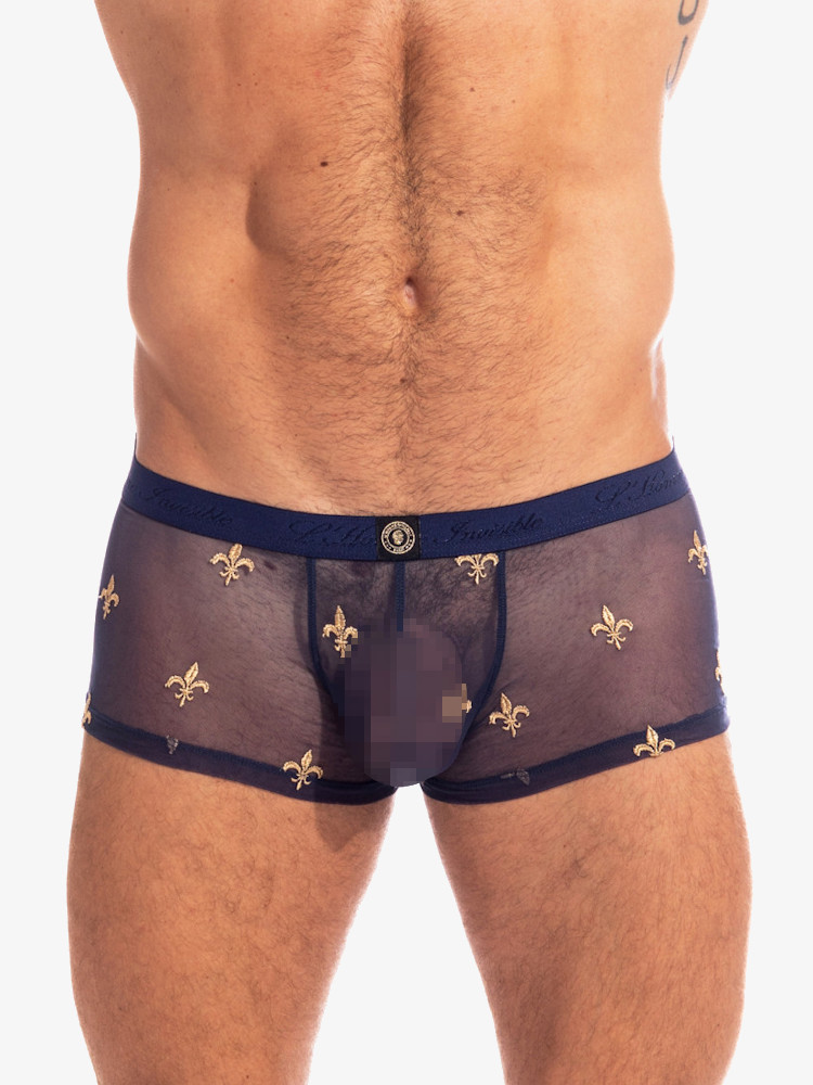 Lhomme Invisible Charlemagne Hipster Push Up My39 Navy 1