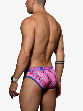 Andrew Christian 92429 Bright Stars Mesh Brief Almost Naked Mc 2