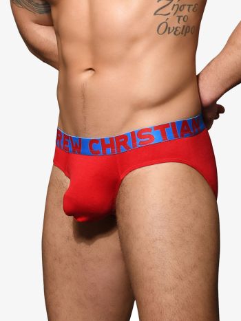 Andrew Christian 92624 Almost Naked Bamboo Brief Red 3