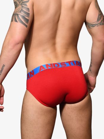 Andrew Christian 92624 Almost Naked Bamboo Brief Red 4