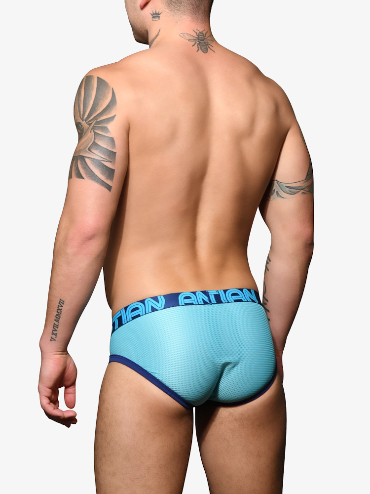 Andrew Christian 92637 Aqua Mesh Brief Almost Naked 4