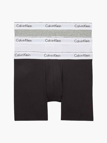 Calvin Klein 3 Pack Boxer Briefs Nb2381a Mp1 Black White Grey 1