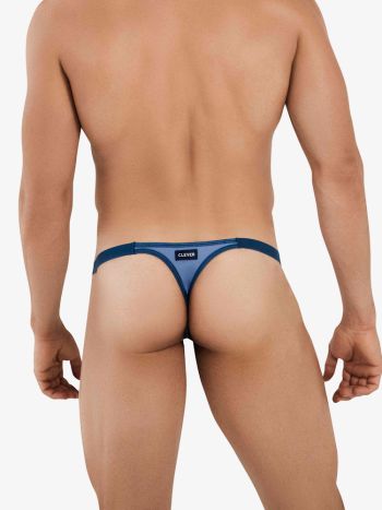 Clever Underwear Obwalden Thong Blue 11040 3