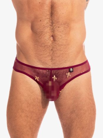 Lhomme Invisible Mini Slip Charlemagne Uw30 Red 1