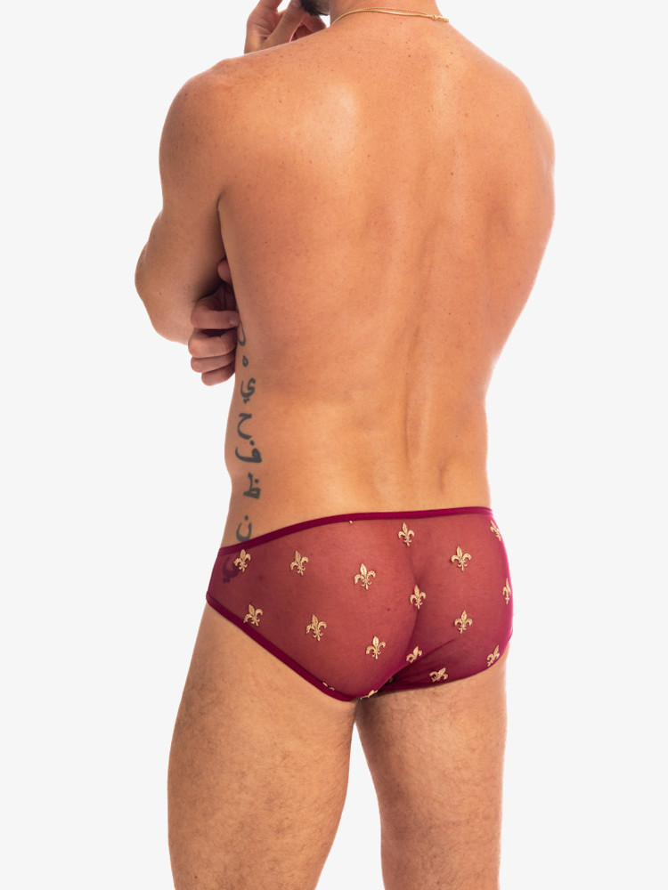 Lhomme Invisible Mini Slip Charlemagne Uw30 Red 2