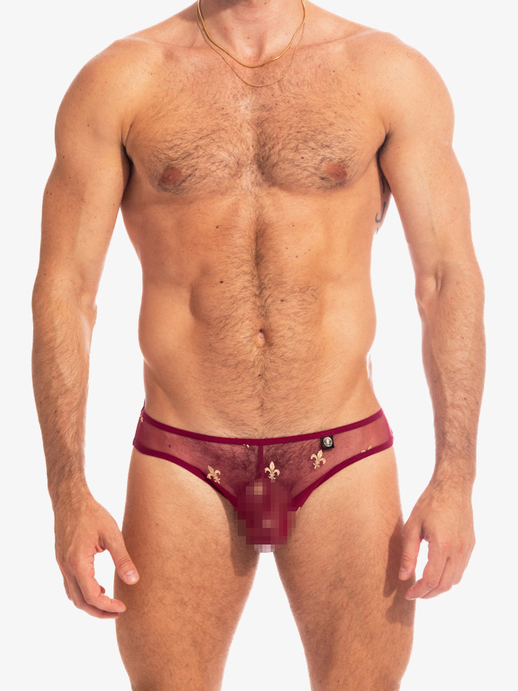 Lhomme Invisible Mini Slip Charlemagne Uw30 Red 4