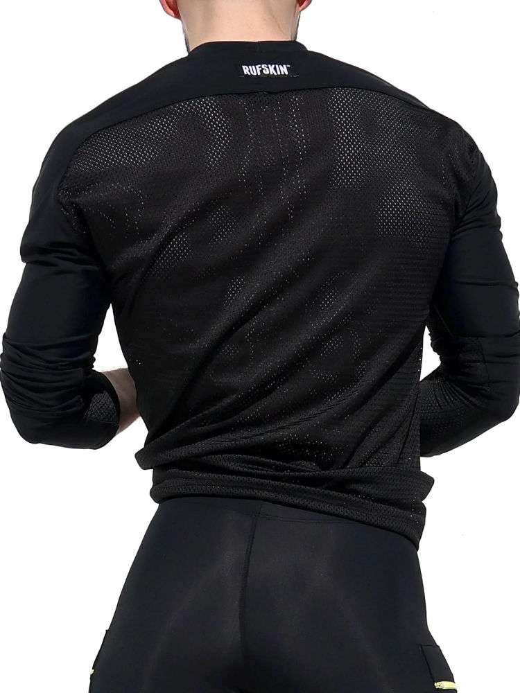 Rufskin Romulo Long Sleeve Sport Shirt Black