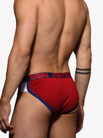 Andrew Christian 92664 Show It Retro Pop Brief Red 2