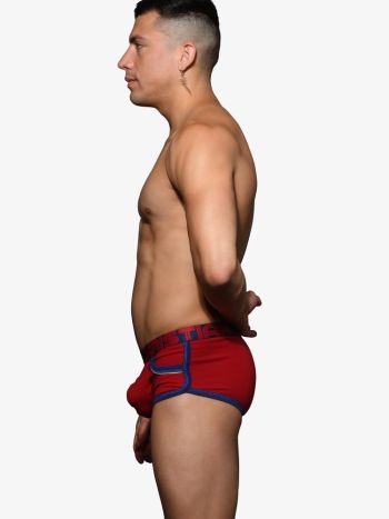 Andrew Christian 92665 Show It Retro Pop Boxer Red 4