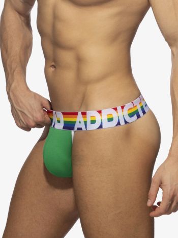 Addicted Ad1145p 6 Pack Rainbow Thong Mc 4
