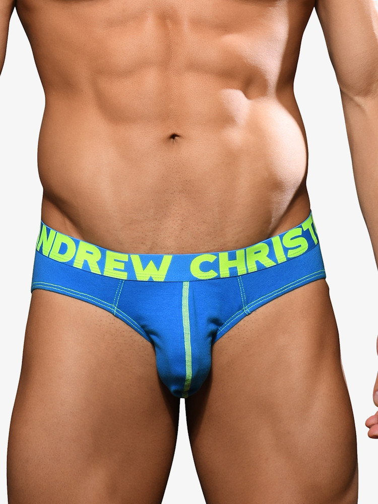 Andrew Christian 92744 Happy Brief Almost Naked Electric Blue 2