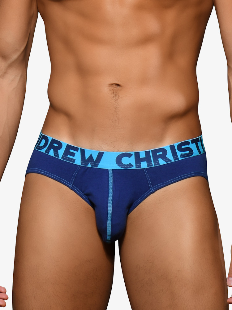 Andrew Christian 92744 Happy Brief Almost Naked Navy 2