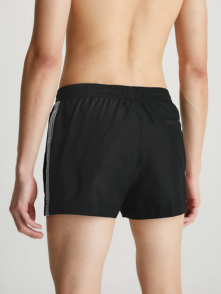 Calvin Klein Swimwear Short Drawstring Km00811 Beh Pvh Black 3N