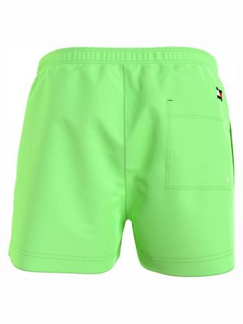 Tommy Hilfiger Swimwear Medium Drawstring Short Um02508 Lwa Luminous Lime 2