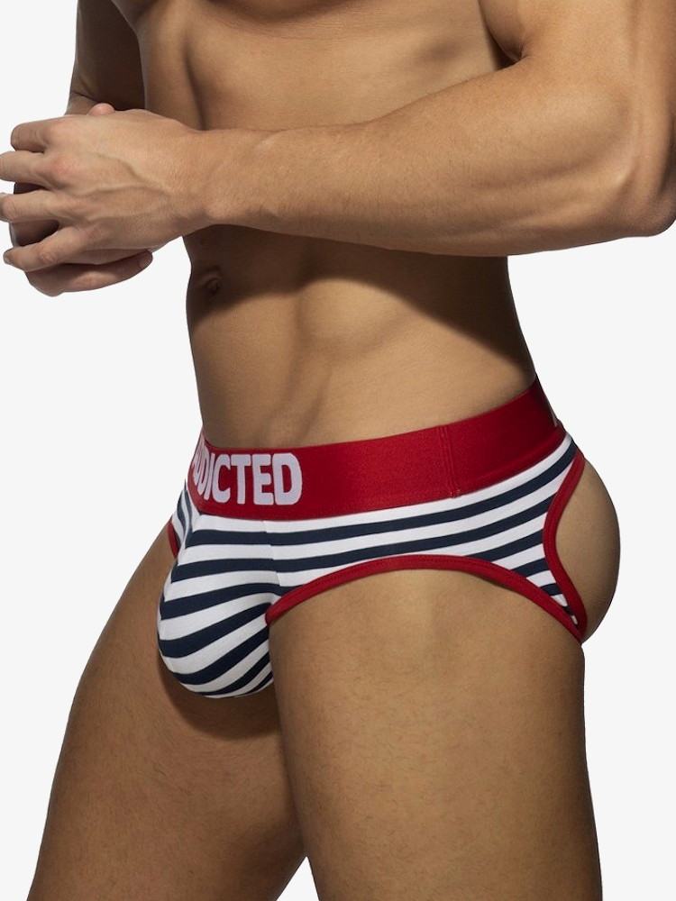 Addicted Ad007 Jock Brief Red Sailor 1