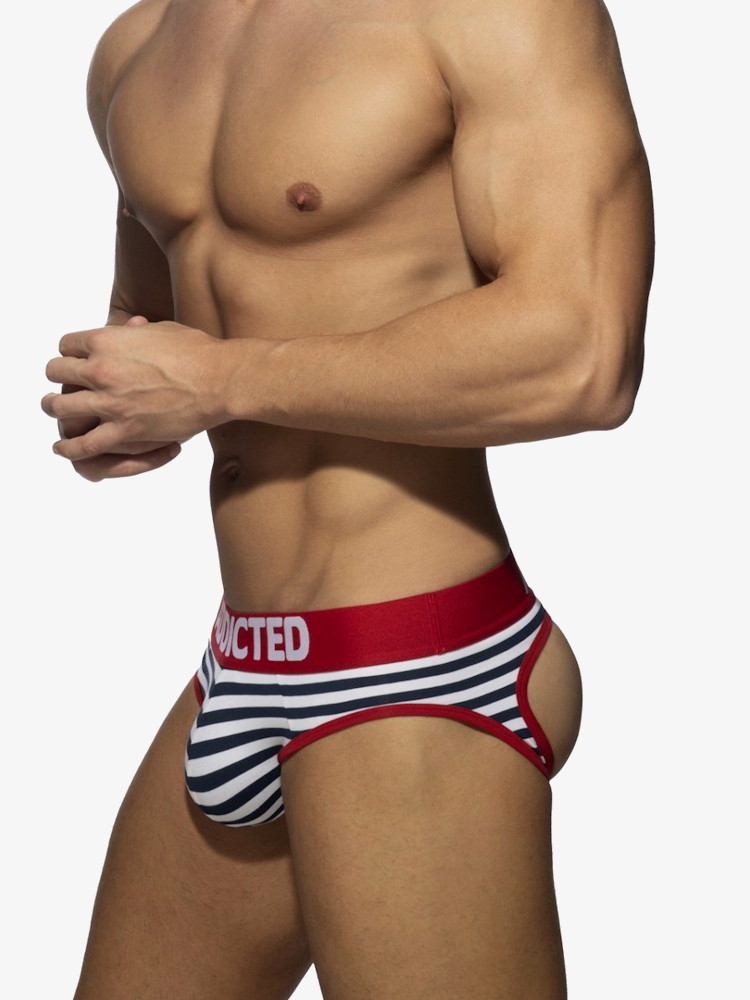 Addicted Ad007 Jock Brief Red Sailor 2