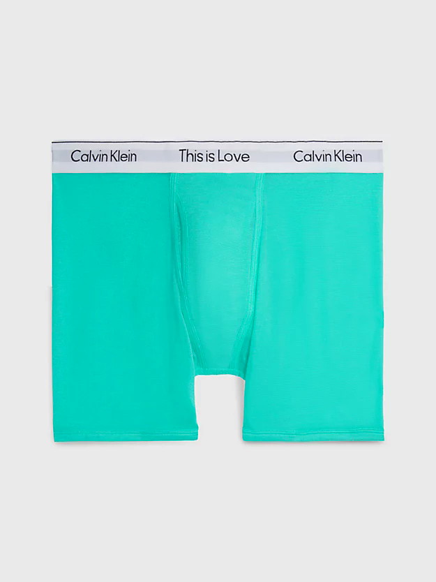 Calvin Klein Boxer Brief This Is Love Nb3518a 9t7 Aqua Green 6