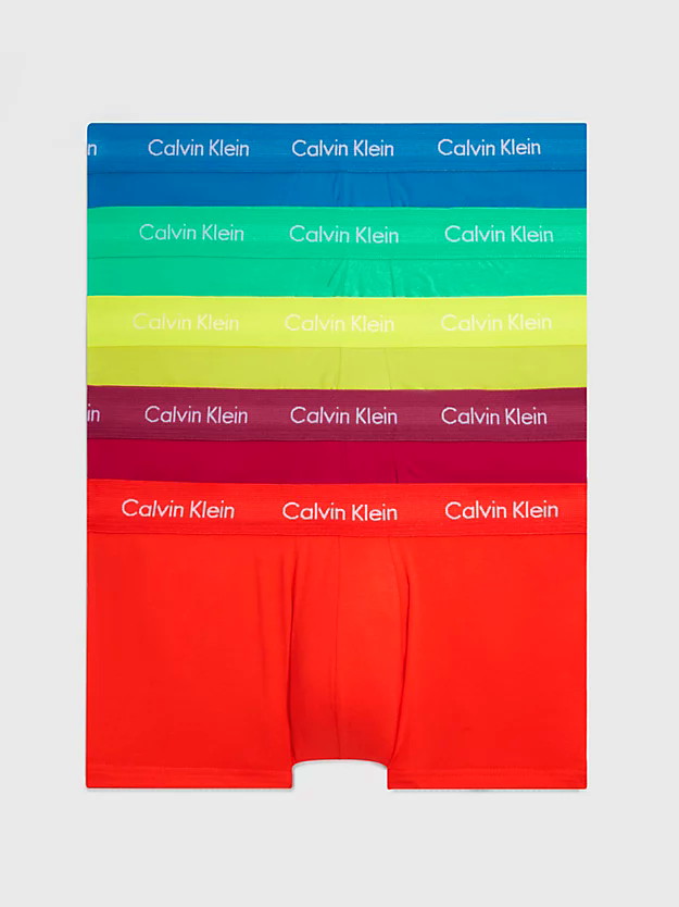 Calvin Klein Low Rise Trunk 5 Pack Pride Nb1348A BNG Multi 6