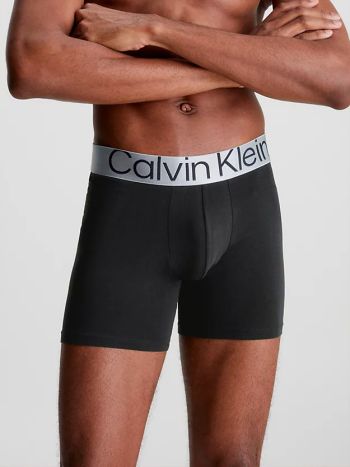 Calvin Klein Reconsidered Steel Boxer Brief 3 Pack Nb3075a 7v1 Black 3