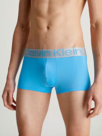 Calvin Klein Reconsidered Steel Low Rise Trunk 3 Pack Nb3074a C7t Mid Blue 4