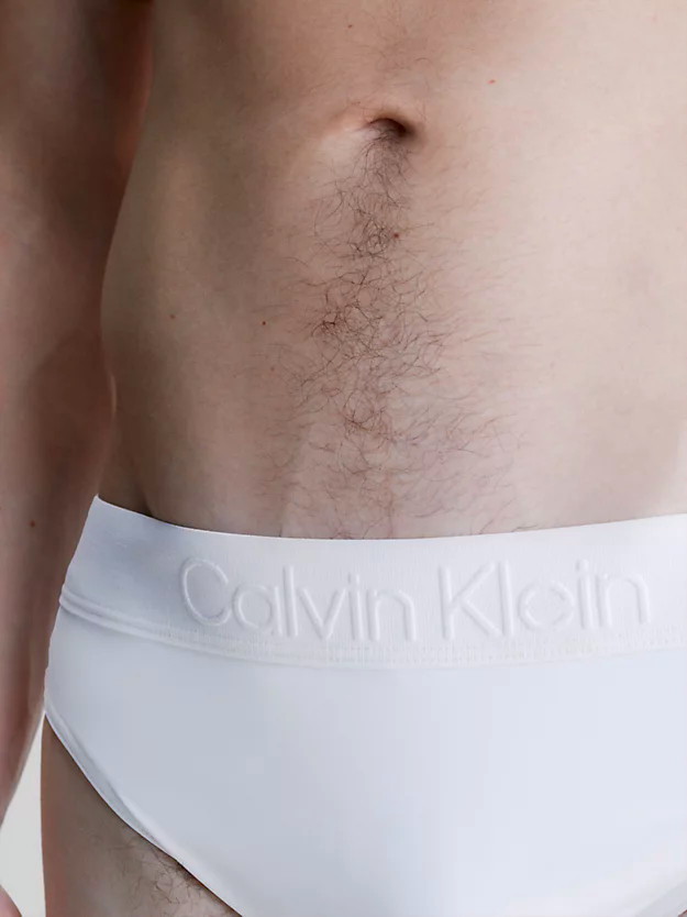 Calvin Klein Swim Brief Km00863 Ycd Pvh Classic White 2