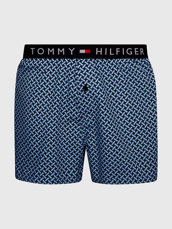 Tommy Hilfiger Woven Boxershorts UM0UM02834 0ZU Vessel Blue 1