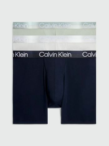 Calvin Klein Modern Structure Boxer Brief 3 Pack Nb2971A CBC Galaxy Grey 4