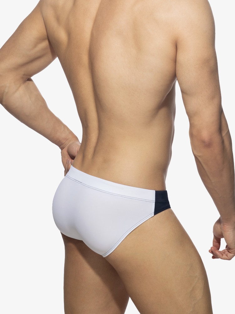 Addicted Ads315 Bicolor Swim Brief Navy 3