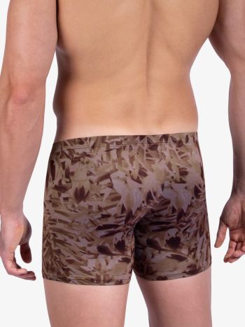 Olaf Benz Red2304 Boxerpants 109255 Leaves Brown 2