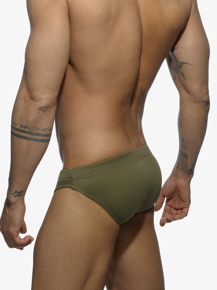 Addicted Ads097 Basic Ad Swim Brief Kaki 1