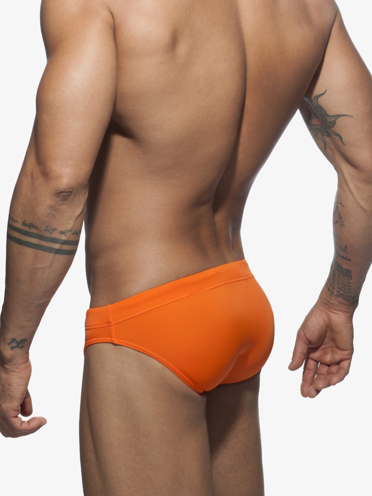 Addicted Ads097 Basic Ad Swim Brief Orange 2