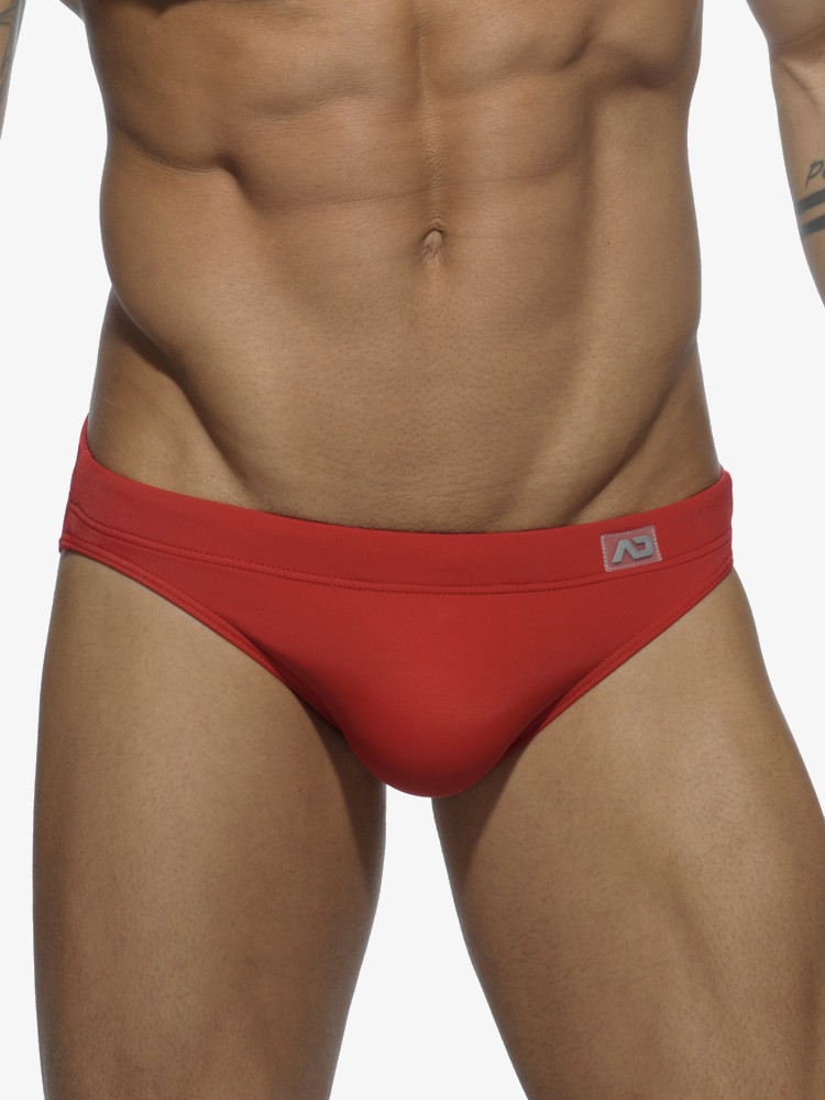 Addicted Ads097 Basic Ad Swim Brief Red 2