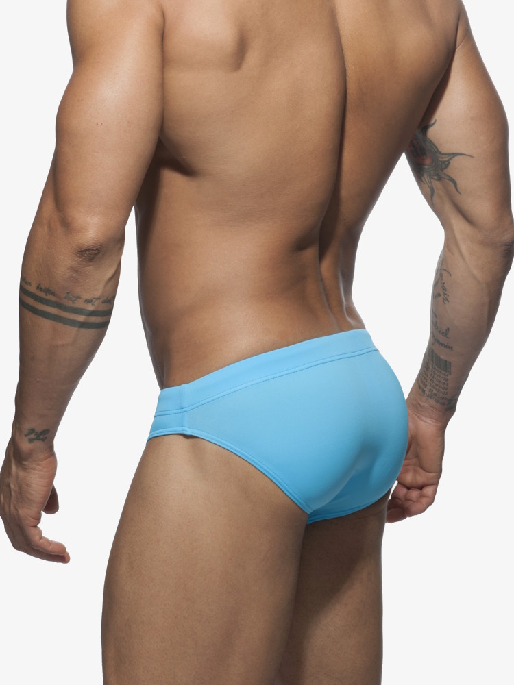 Addicted Ads097 Basic Ad Swim Brief Turquoise 1