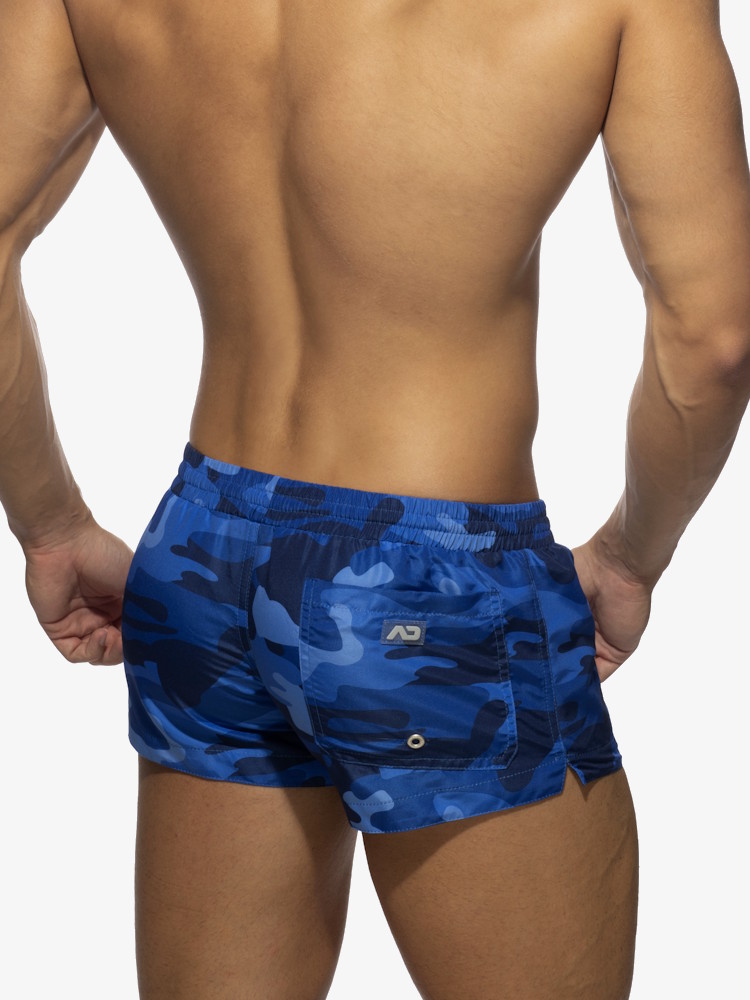 Addicted Ads294 Camo Swim Shorts Navy 3