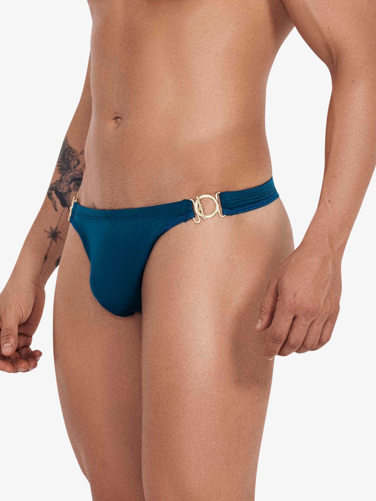 Clever Underwear Eros Latin Thong 1240 Petrol Blue 2
