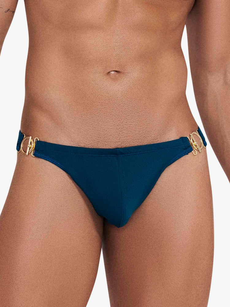 Clever Underwear Eros Latin Thong 1240 Petrol Blue 3