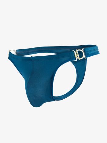 Clever Underwear Eros Latin Thong 1240 Petrol Blue 4