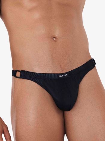 Clever Underwear Karma Brazilian Latin Thong 1232 Black 3