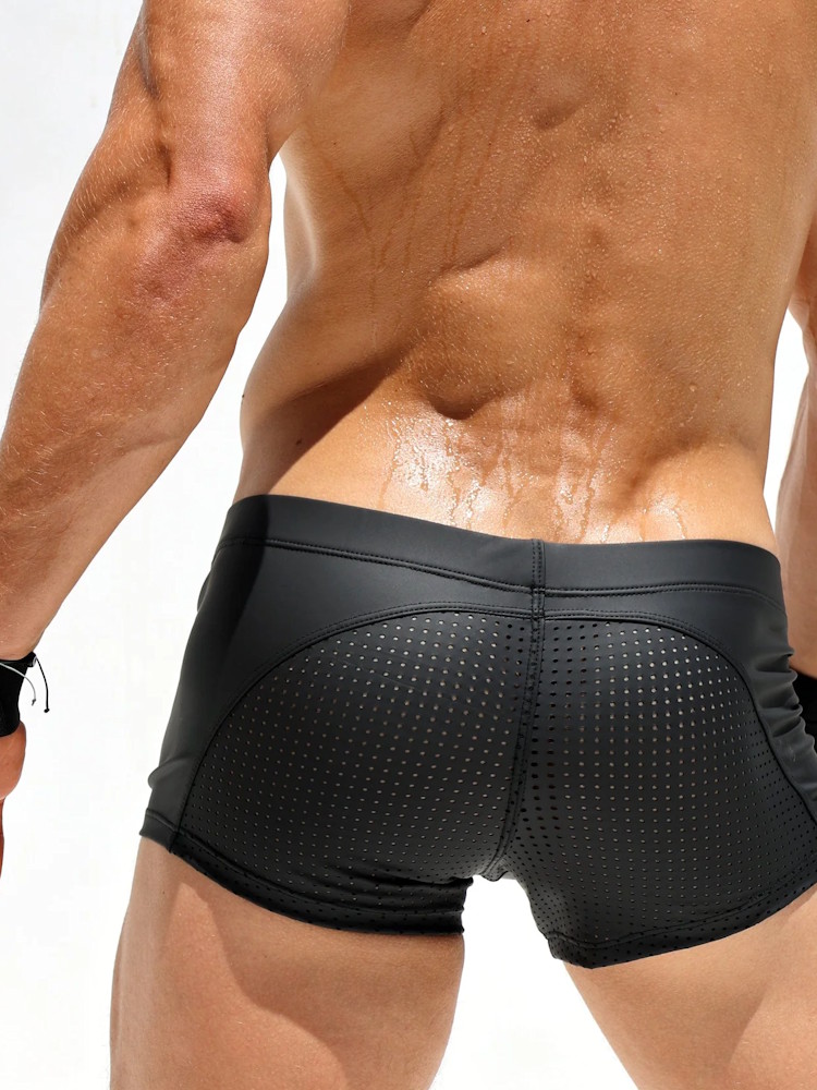 Rufskin Dukes Square Cut Trunk Black 4
