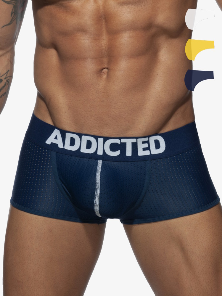 Addicted Ad806P 3 Pack Mesh Push Up Trunk NWY 1