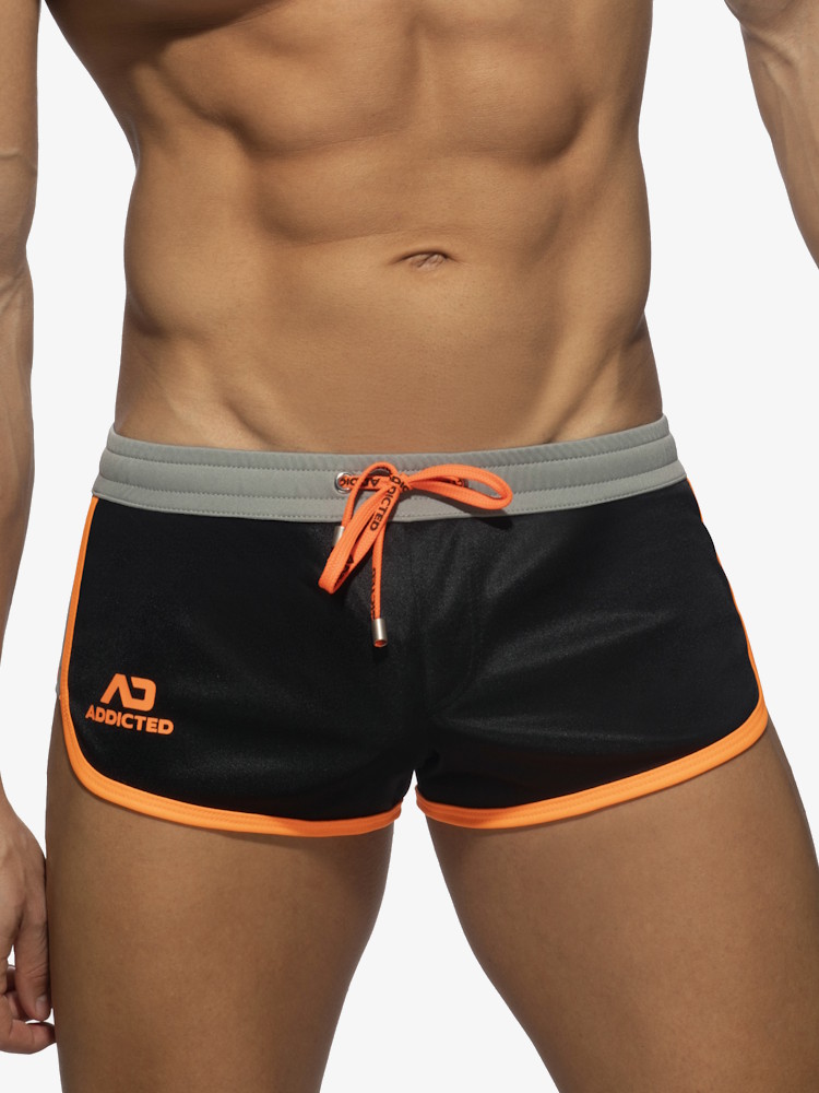 Addicted Ad956 Mix Short Black 4