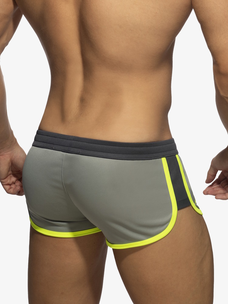 Addicted Ad956 Mix Short Heather Grey 3