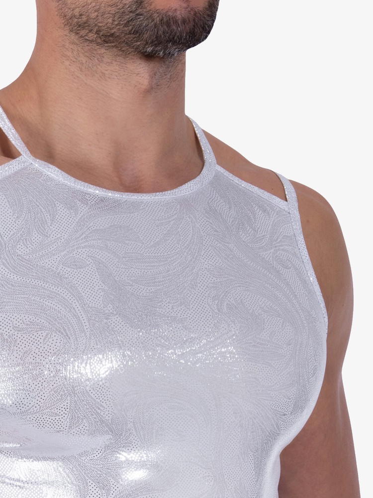 Manstore M2323 Delta Tank 212294 White Silver 3