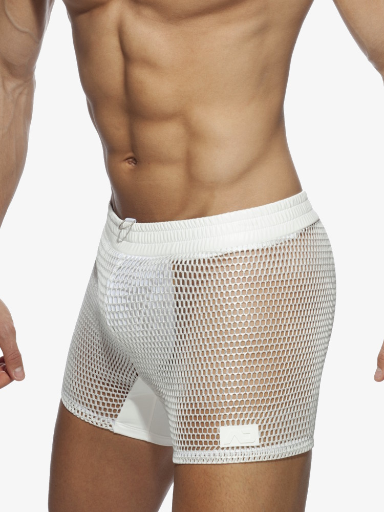 Addicted Ad851 Ad Party Sport Short White 2