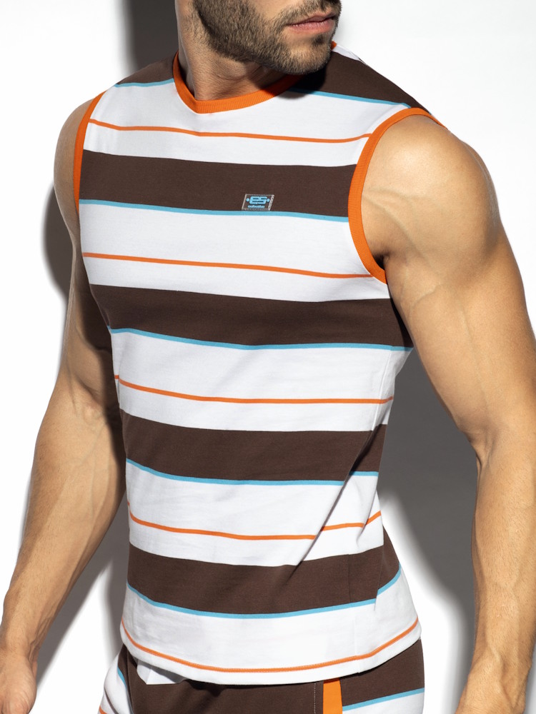 Es Collection Ts321 Retro Stripes Tank Top 3