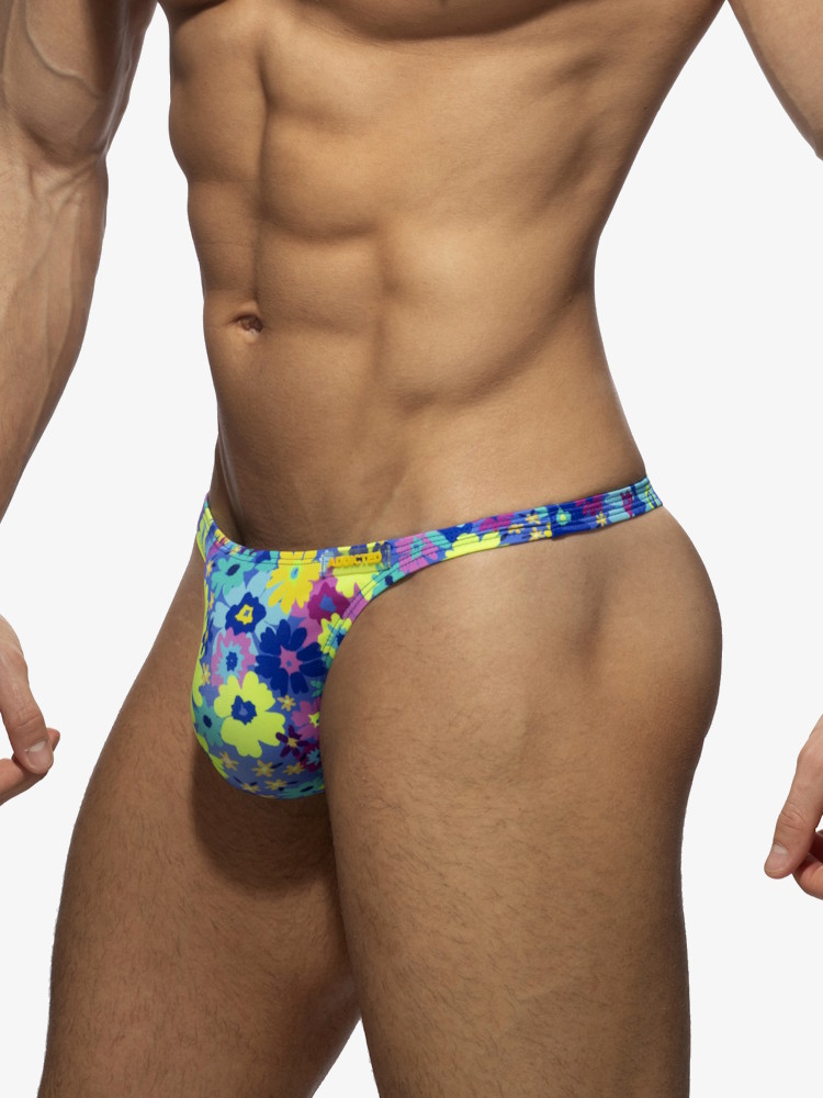 Addicted Ads333 Margarita Swim Thong Turquoise 3