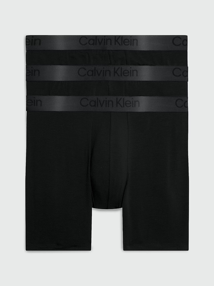 Calvin Klein Black Boxer Brief 3 Pack NB3652A UB1 Black 5