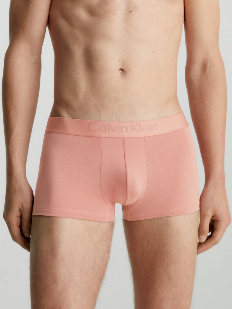 Calvin Klein Black Low Rise Trunk 3 Pack NB3651A FZ9 Blueberry 4